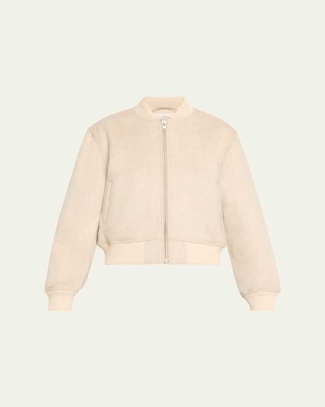 Wool Bomber Jacket